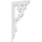 Ekena Millwork Preston Architectural Grade PVC Bracket, 5/8"W X 8"D X 14"H BKTP01X08X14PR - alternate 1